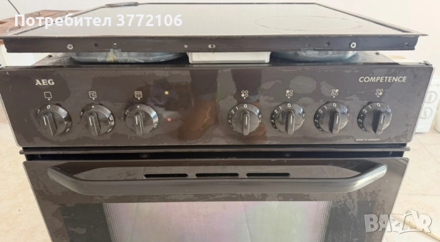 Печка за вграждане с керамични котлони AEG Competence, снимка 4 - Печки, фурни - 53580218