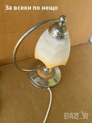 Стара нощна лампа от соца, снимка 6 - Настолни лампи - 51330803