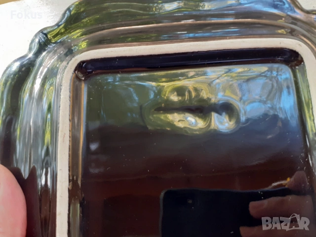 Стар порцелан колекционерска чиния позлата, снимка 4 - Антикварни и старинни предмети - 53408830