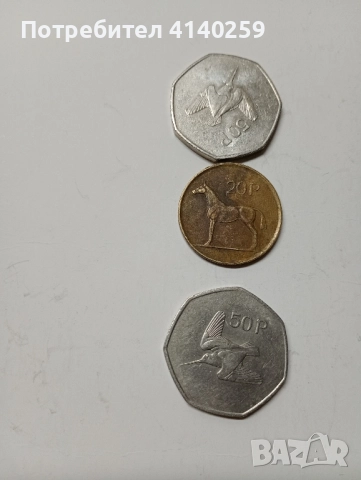 ИРЛАНДИЯ Монети 1 паунд 1998 1995 1990 г , снимка 2 - Нумизматика и бонистика - 52207625