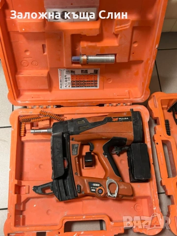 Такер за директен монтаж Spit 800p Pulsa Бетон и метал, снимка 4 - Други инструменти - 54114825