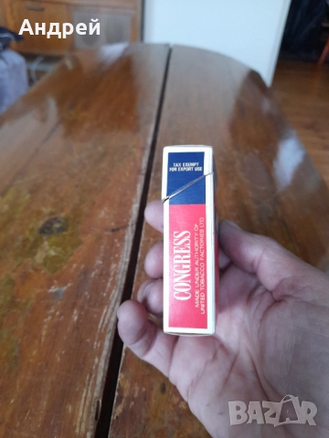 Кутия от цигари Congress, снимка 5 - Колекции - 52940278