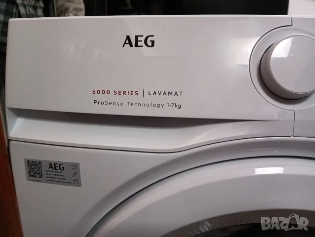 Комплект чисто нови пералня Aeg  и сушилня с термопомпа Aeg Series 7000 A+++ 8кг ГАРАНЦИЯ , снимка 8 - Перални - 48514121