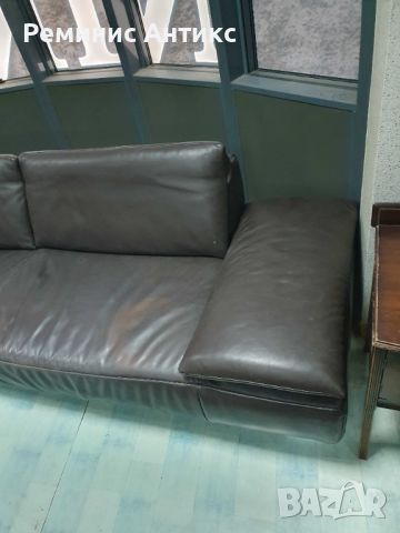 Ъглов диван KOINOR естествена кожа, снимка 4 - Дивани и мека мебел - 45710361