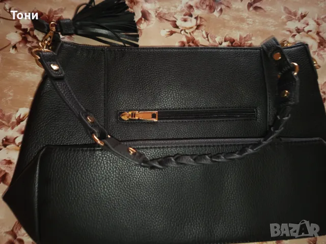 JENNY FAIRY Оригинал Нова Кожена Дамска Чанта , снимка 16 - Чанти - 50176324