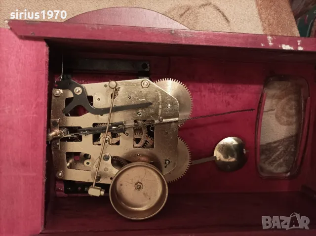 немски стенен работещ часовник, снимка 2 - Стенни часовници - 49679888