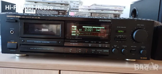 Касетен дек Cassette deck ONKYO TA 2550, снимка 2 - Декове - 47994634