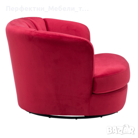 Кресло фотьойл в бордо и злато-да посрещнем годината на огнения кон 2026!, снимка 6 - Столове за офис - 52653429