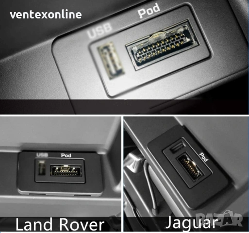 Bluetooth 5.0 адаптер за Land Rover Discovery, Range Rover - GITANK, снимка 2 - Части - 53899059