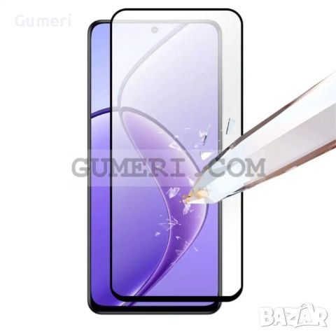 Realme 12 Стъклен Протектор За Целия Екран Full Glue, снимка 3 - Фолия, протектори - 45749108