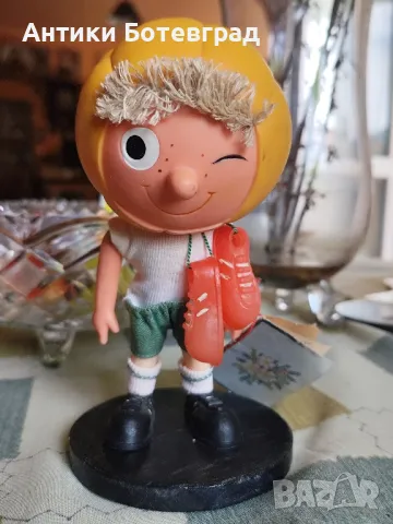 Стара гумена кукла ГДР производство 