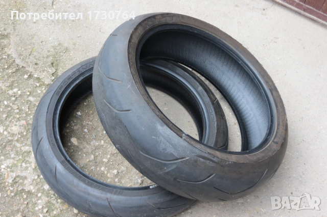 Мото гуми 120/70R17 и 180/55R17