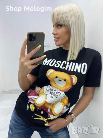 Moschino дамска тениска , снимка 1 - Тениски - 45954399