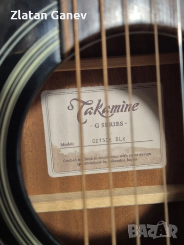 електро-акустична китара Takamine, снимка 8 - Китари - 51620289