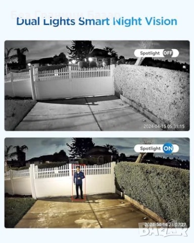 Нова CCTV 4K охранителна система с цвят нощно виждане и 2-Way Audio, снимка 9 - Други - 51107681