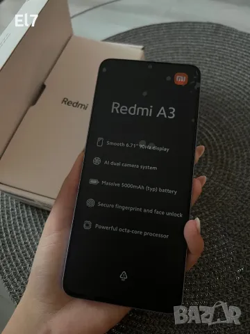 Xiaomi Redmi A3 + бонус безжични слушалки, снимка 3 - Xiaomi - 46850600