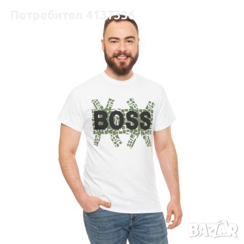 HUGO BOSS дизайнерска тениска унисекс, снимка 3 - Тениски - 46366844