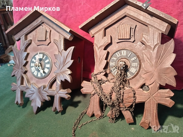 Две германски кукусици, снимка 3 - Антикварни и старинни предмети - 52590861