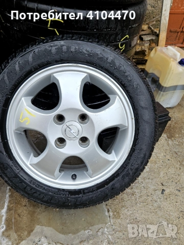 Джанти Опел Корса 14" 4х100, снимка 2 - Гуми и джанти - 54216802