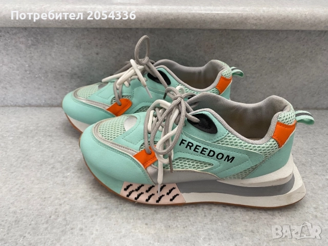 Дамски ретро маратонки Fasion Freedom, снимка 6 - Маратонки - 52397454