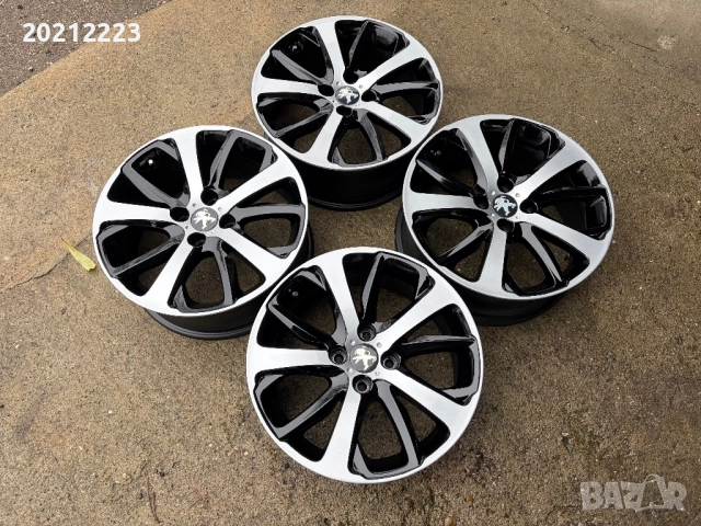 4 броя алуминиеви джанти за Peugeot 207,208,301,308,3008  17, снимка 5 - Гуми и джанти - 52583982