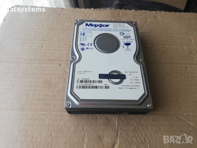 Хард диск Maxtor DiamondMax 10 6L250R0 250GB IDE Ultra ATA133, снимка 1 - Твърди дискове - 45684132