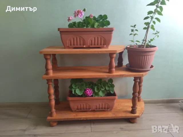 Дървена етажерка !!!, снимка 2 - Декорация за дома - 49811061