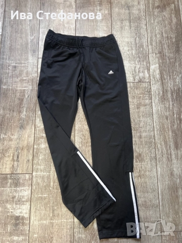 Ново дамско спортно черно 100% оригинално марково долнище adidas Adidas Адидас 