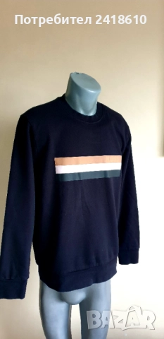 Hugo Boss Soleri 06 Cotton Мens Size M НОВО! ОРИГИНАЛ! Мъжка Блуза Суичър, снимка 12 - Блузи - 52455860