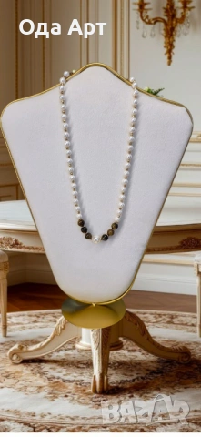  2 колиета, нови, естествен тигрово око, снимка 4 - Колиета, медальони, синджири - 54158579