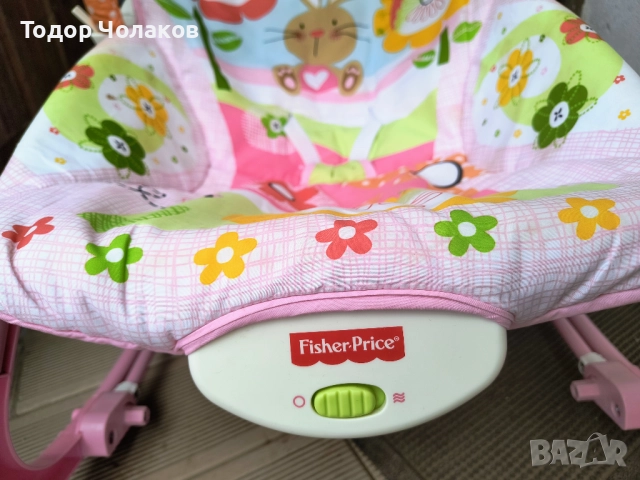 Детско столче (шезлонг) fisherprice, снимка 6 - Детски люлки - 52558518