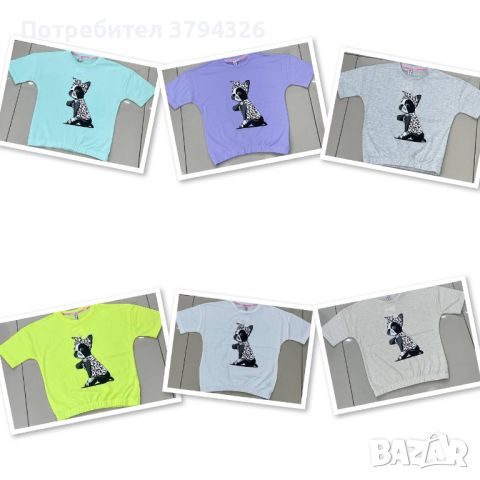 Тениска за момиче CEGISA "Пролет-лято" , снимка 5 - Детски тениски и потници - 46448186