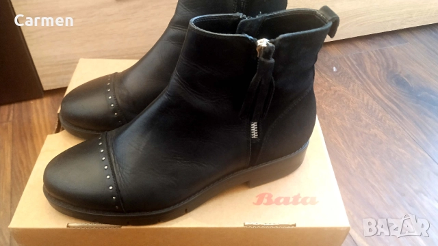 Италиански боти Bata, снимка 4 - Дамски боти - 52429009