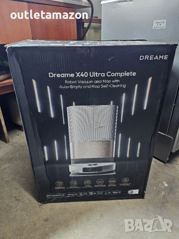 Прахосмукачка робот DREAME X40 ULTRA, снимка 8 - Прахосмукачки - 53290479