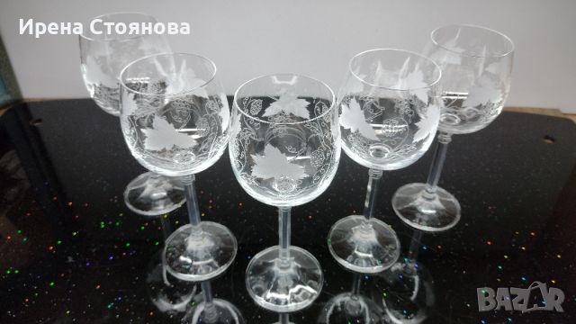 Bohemia Isabelle Cristal. Кристални чаши за вино., снимка 1 - Чаши - 45700473