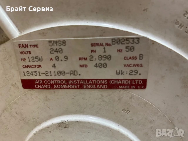 Ел двигател с турбина, снимка 4 - Електродвигатели - 51135368