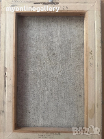 Цветан Казанджиев Масло на платно 31 на 40 см без рамката , снимка 4 - Картини - 52824572