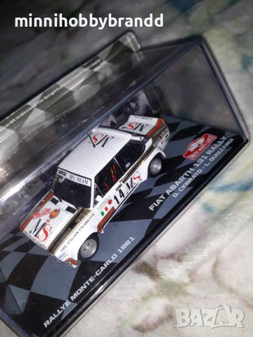 Fiat Abarth 131 Rally Opel Kadett GT/E Rally Monte Carlo 1.43  Eaglemoss . Top  top  models., снимка 5 - Колекции - 46703817