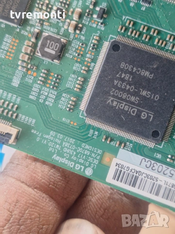 TCon BOARD, 6870C-0738A , за 43-инчов телевизор Grundig 43 VLX 8000 BP, с дисплей LC430, снимка 2 - Части и Платки - 53227459
