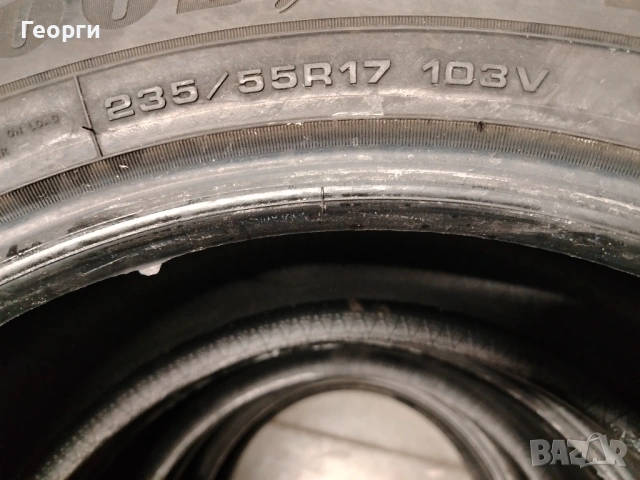 2бр.зимни гуми 235/55/17 Goodyear, снимка 6 - Гуми и джанти - 53218493