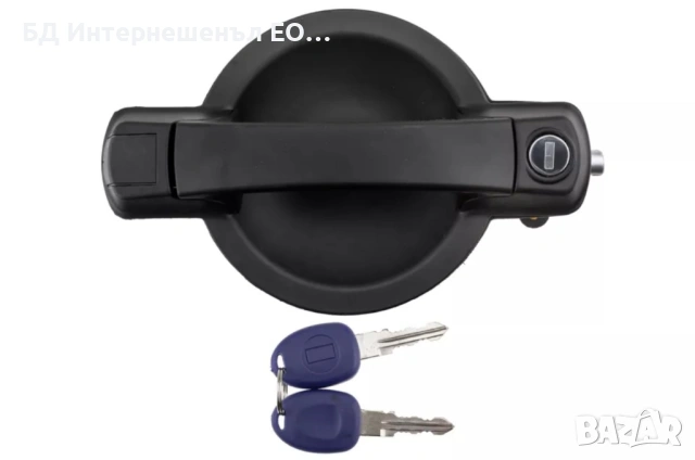 735296050, 735309961 Външна дръжка за дясна плъзгаща врата, Fiat Doblo МК1, с патронник