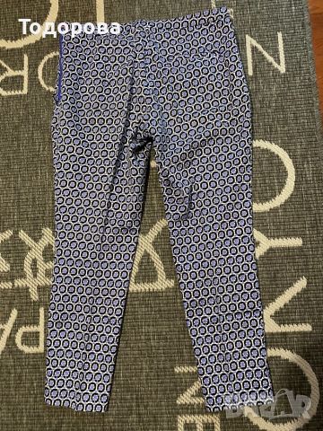 Многоцветен панталон H&M тип цигара, с цип отстрани, снимка 4 - Панталони - 45791781