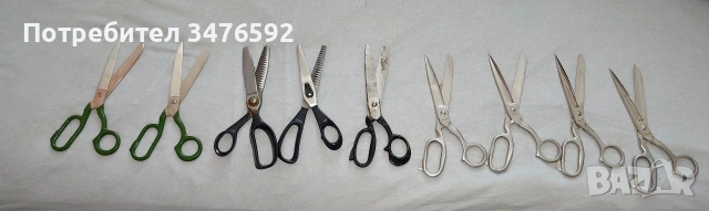 шивашки ножици, снимка 4 - Други инструменти - 53455034