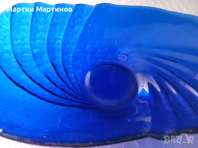 Халба и Ледарка от Син Кобалт, снимка 12 - Чаши - 53618203