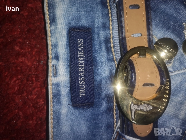 оригинални дамски дънки trussardi replus дамска пола, снимка 10 - Дънки - 51774805
