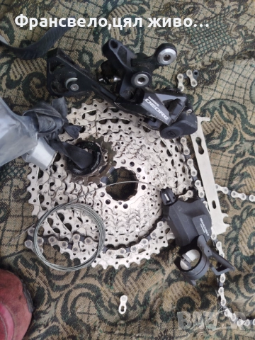 Сет 10 скорости за велосипед колело Shimano deore 