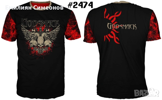 Рок и метъл тениски , снимка 3 - Тениски - 39645825