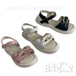 Детски сандали за момиченца, снимка 4 - Детски сандали и чехли - 45231916