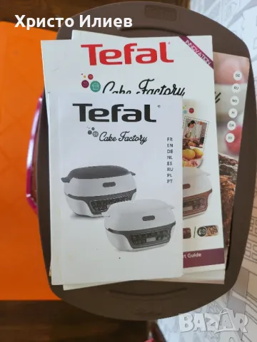 Уред за десерти и сладкиши Tefal Cake Factory Delices мини кейкове мъфини, снимка 9 - Други - 47023760