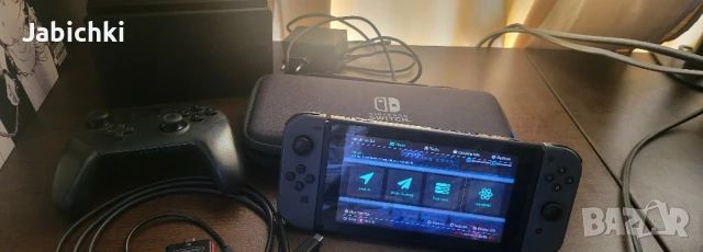 Nintendo Switch v1 с Atmosphere/Hekate